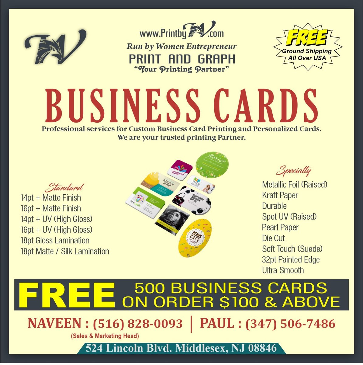 PrintbyW: Your trusted partner for standout business cards that leave a lasting impression. . Get More Information Visit Us printbyw.com . . Tags #PrintbyWQuality #TrustedPrintingPartner #BusinessCards #Flyers #essentials #printbyw #printandgraph #newyork #us