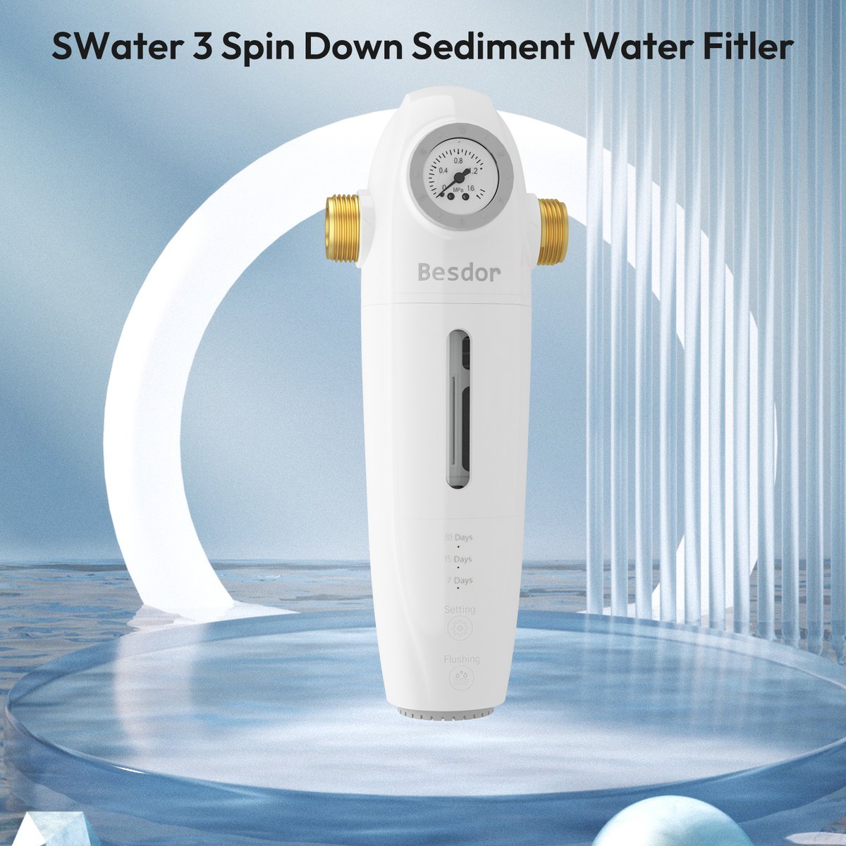 BesdorShop's tweet photo. Do you wanna a whole-house pre-filtration system that flushes automatically? Come try Besdor SWater3 Spin Down Sediment Filter! Three cycles are optional, intelligent maintenance, simple installation, sturdy and durable!💦🆕
https://t.co/R9P1W2kuce
#prefilter #spindown https://t.co/EjaM89ptzR