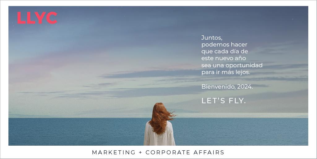 LET’S FLY en 2024 🚀 Tras un año de cambios y evolución, estamos listos para enfrentar nuevos desafíos con valentía y audacia. Agradecemos a nuestros clientes por crecer con nosotros y les deseamos lo mejor en este nuevo año.