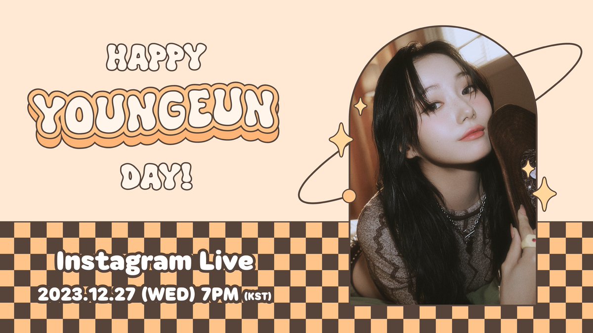 official_kep1er's tweet photo. [📢]

잠시 후 오후 7시, INSTAGRAM LIVE가 시작됩니다!

<HAPPY YOUNGEUN DAY💜>

LIVE PLATFORM👀
Kep1er Official Instagram💜

#Kep1er #케플러
#서영은 #YOUNGEUN https://t.co/humQUUUacY