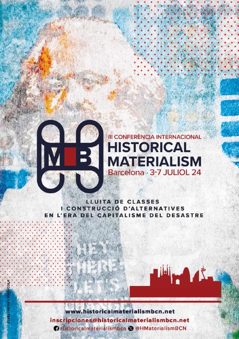 Image from Historical Materialism Barcelona (@HMaterialismBCN)