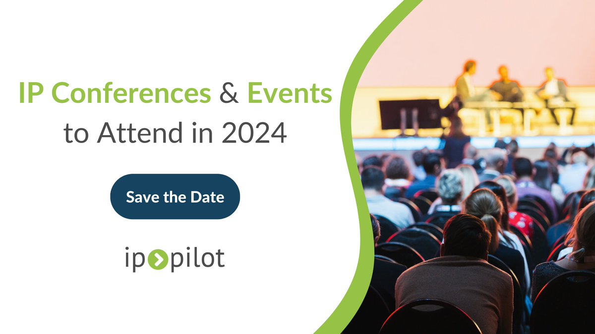 ip_pilot's tweet image. 🚀 Ready to conquer 2024 in the realm of IP law? Explore a curated list of important IP conferences worldwide: hubs.li/Q02dG3Kc0