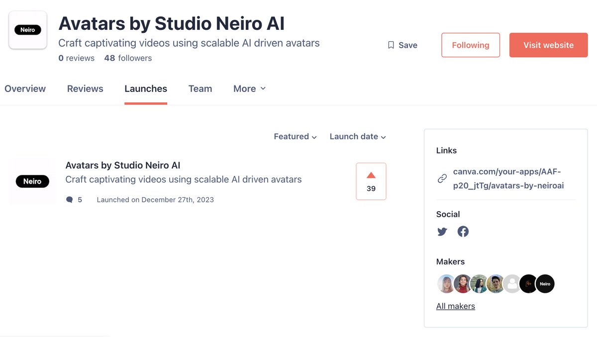 🌐 Just launched on @ProductHunt: our studio.neiro.ai plugin for @canva! 🙏 We'd appreciate your support with an upvote and feedback producthunt.com/products/avata…