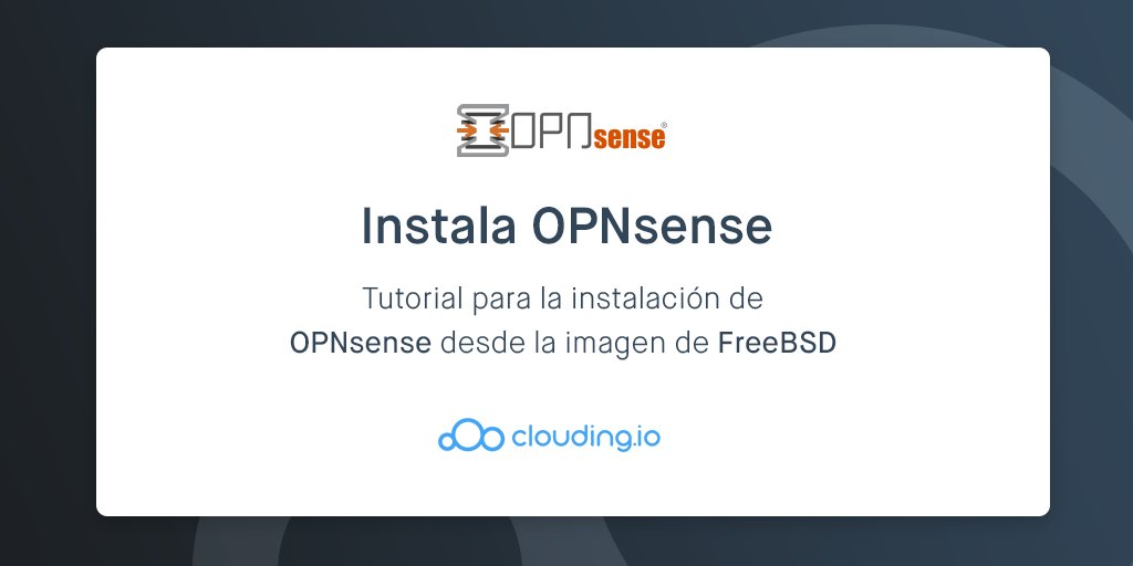 cloudingio's tweet photo. 🛡️ Si te interesa utilizar OPNsense para contar con una plataforma de seguridad de red confiable, te enseñamos a instalarlo desde la imagen de FreeBSD.

🔗 https://t.co/4HoVcP7C0w 

#servidoresnube #cloud #cloudcomputing #vps https://t.co/rMGiocRONl