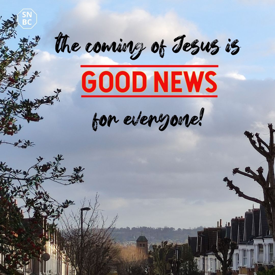 Christmas brings hope of Good News, even in the darkness of our world!
#hope #goodnews #jesuschrist