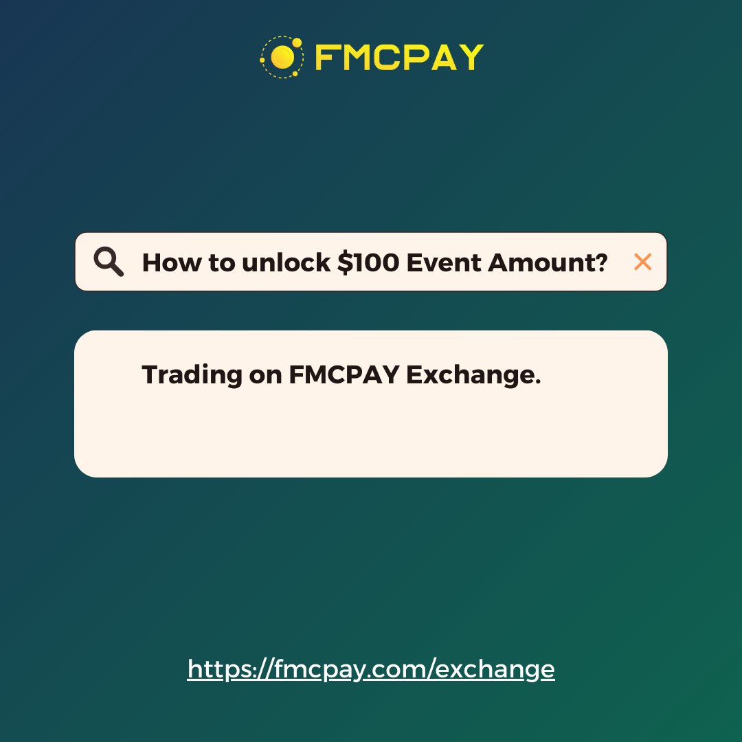 FMCPay's tweet photo. β Confusing about $100 suddenly appearing in your Spot Wallet?
π Congratulations, you are the luckiest to experience the latest feature Event Amount in Spot Wallet ποΈ
π Details: https://t.co/JOIr28saYv
#FMCPAY #EventAmount #event https://t.co/XYVDGeiIDm