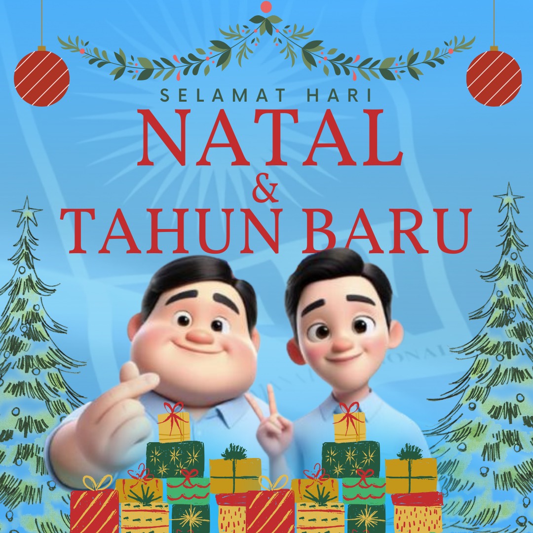 suitablle's tweet photo. Selamat Natal dan Tahun Baru! PAN berharap semoga setiap langkah kita di tahun baru ini diberkahi dan dilimpahi kebahagiaan #PAN #PartaiAmanatNasional #Te12dePAN #Bluesquad https://t.co/O5HGm250BF