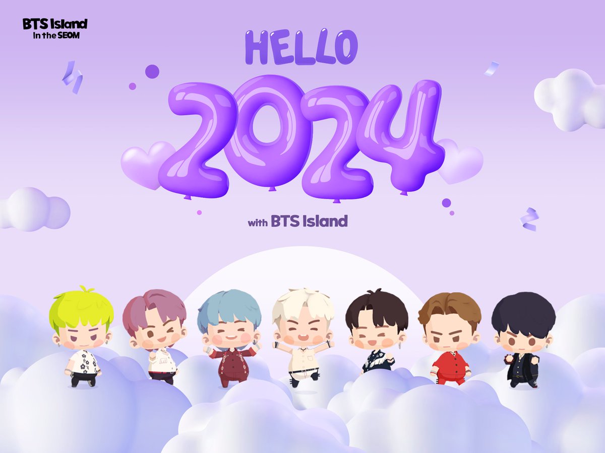 BTS Island: In the SEOM tweet media