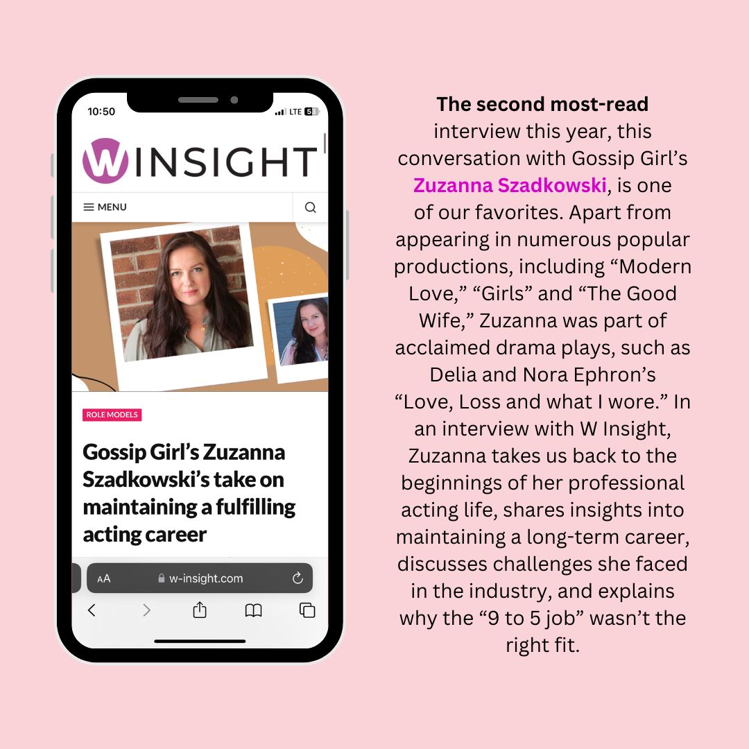 Insight4W's tweet photo. It has been a fantastic year for W Insight, with several incredible role models featured on our platform. Several interviews were particularly popular among our readers. And we are happy to share the list of the four most popular reads on our platform. 
#womenstories #womenleader https://t.co/MShceIhAep