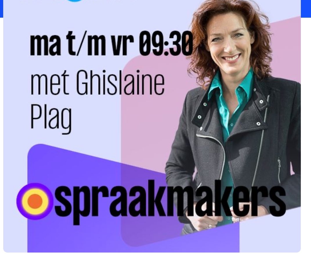 qadershafiq's tweet photo. Haar laatste uitzending is net zo mooi als alle andere @SpraakmakersOp1 die door haar zijn gepresenteerd.
Na wijlen #ClairyPolak is zij mijn favoriete @NPORadio1 die met journalistieke scherpte naar duidingen zocht.
Ik sluit me aan bij complimenten voor #GhislainePlag.
Bedankt! https://t.co/B0gqRgKs0Z