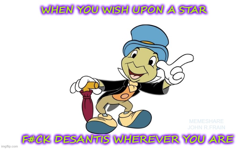 SirHighness514's tweet photo. @RonFilipkowski And now,on behalf of Mickey and all the folks down at Disney;an important message from Jiminy Cricket: https://t.co/QEZQWyfzat