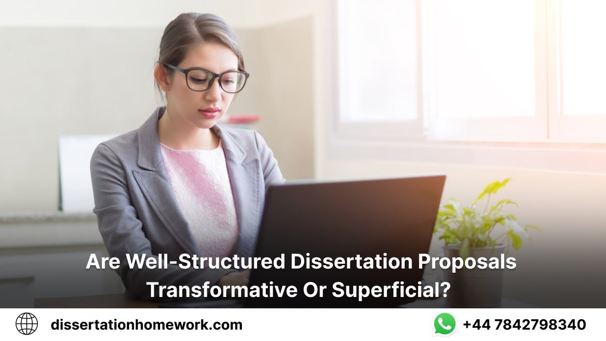DissertationWrk's tweet image. Read this blog to know about Are Well-Structured Dissertation Proposals a Game-Changer or Formality
Explore -: shorturl.at/bjPZ8
#dissertationproposalwriting #dissertationhelp #dissertationwriting #dissertationoutlines #thesiswriting