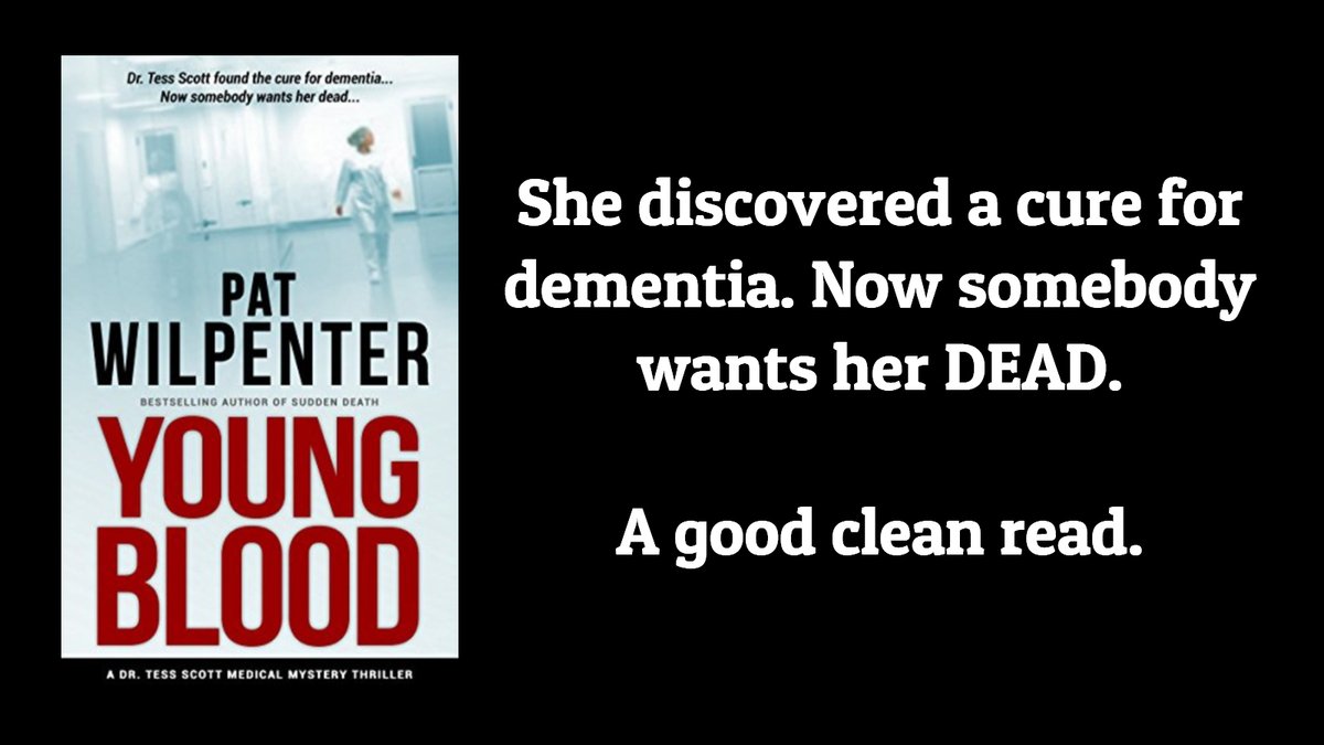 If you're a fan of the romantic suspense thrillers, it's time you met Doctor Tess...
patwilpenter.com/young-blood.ht…
Book 2 in the series, it's a great standalone read for the Christmas season.