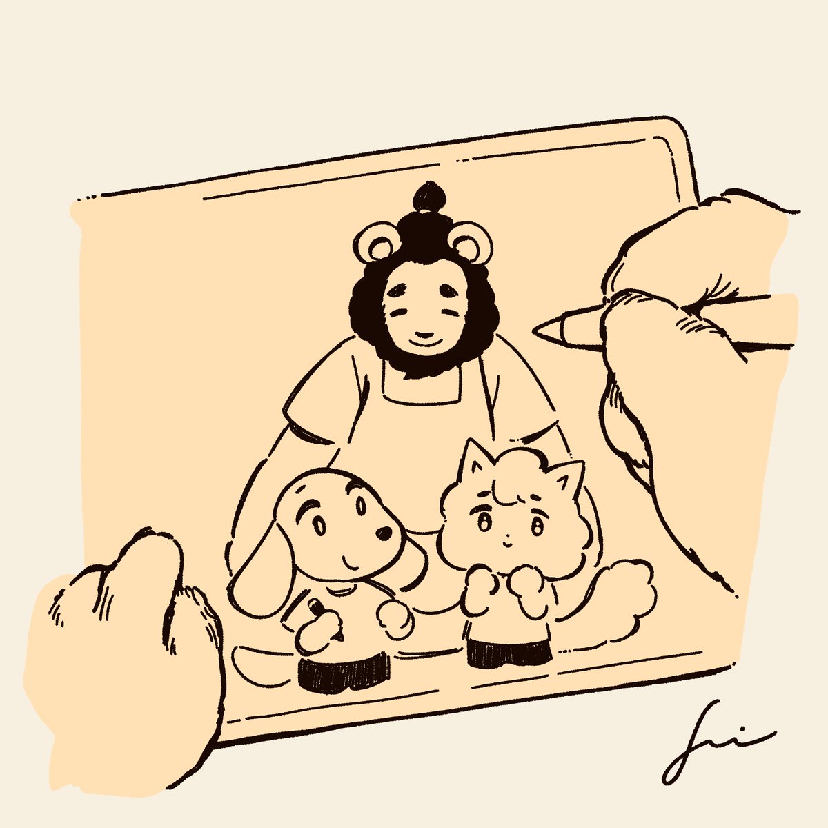 還是我們一起來畫畫