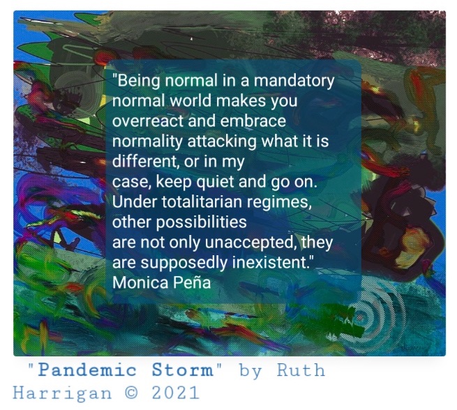 Normality is a political issue one in which psychology defines the boundaries. 
 
Against Normality: Three Stories about Children, Monsters and Neoliberalism - Mónica Peña
@mpenaochoa
Full paper  bit.ly/3EJgi8U

#CriticalPsychology
#Neolibralism