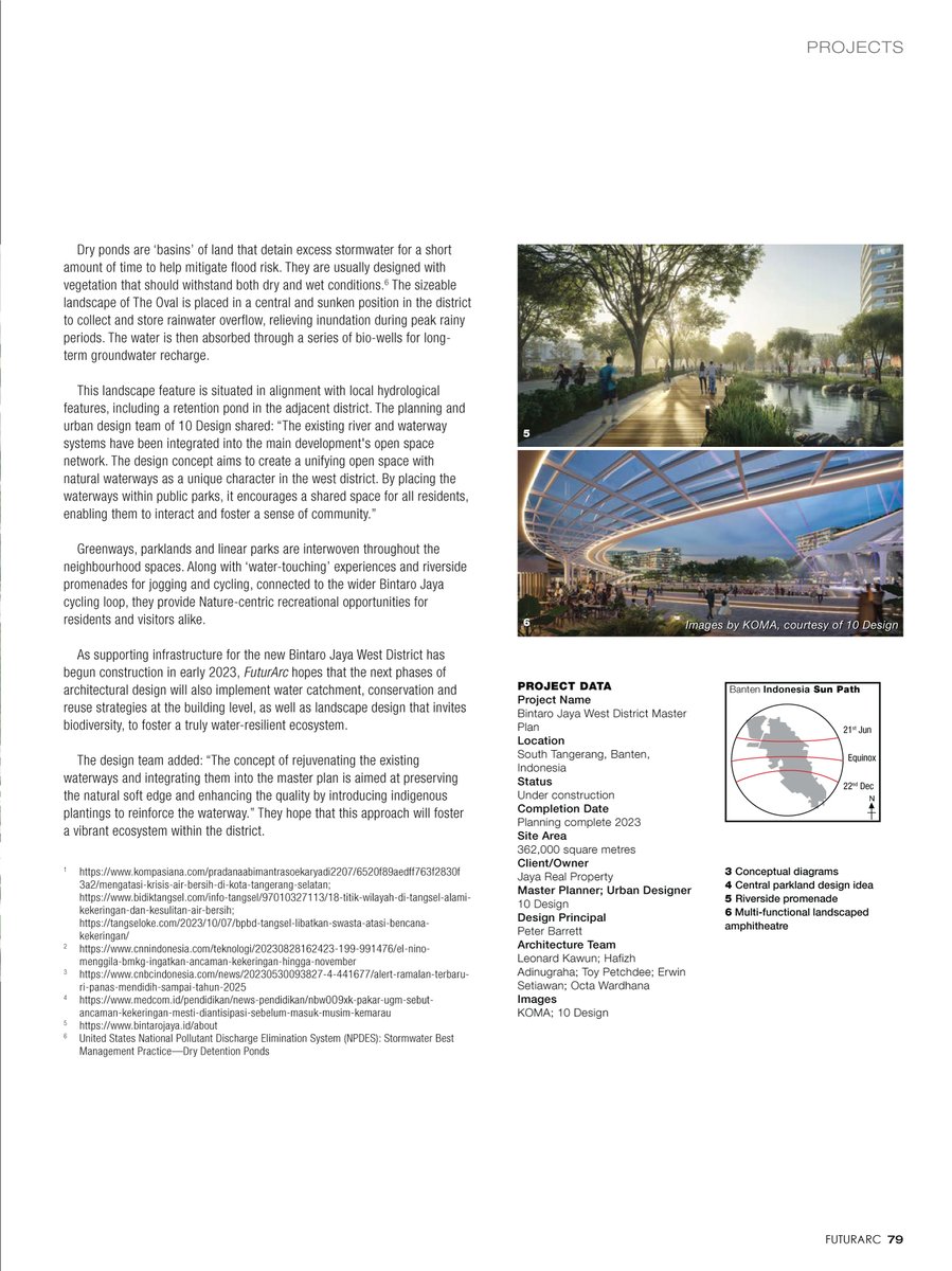 _10DESIGN's tweet photo. The year-end issue of @FuturArc #magazine features our #masterplan for Bintaro Java West District in South Tangerang, #Indonesia.

Read more: https://t.co/iozgVnCecH

#FuturArcMagazine #masterplanning
#resilientdesign #architecture https://t.co/3mAigTIdYG