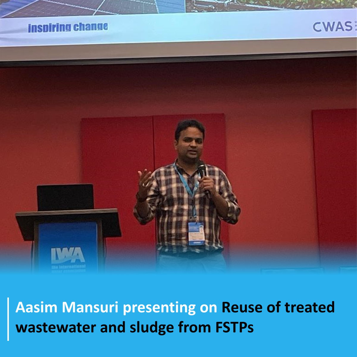 CEPT_CWAS's tweet photo. CWAS team members presenting our work at different  technical sessions at the "Water and Development Congress". 

@Kkasturi89 @AasimMansuri @plannerdhruv @aditi10990 https://t.co/TCL1ZPmovX