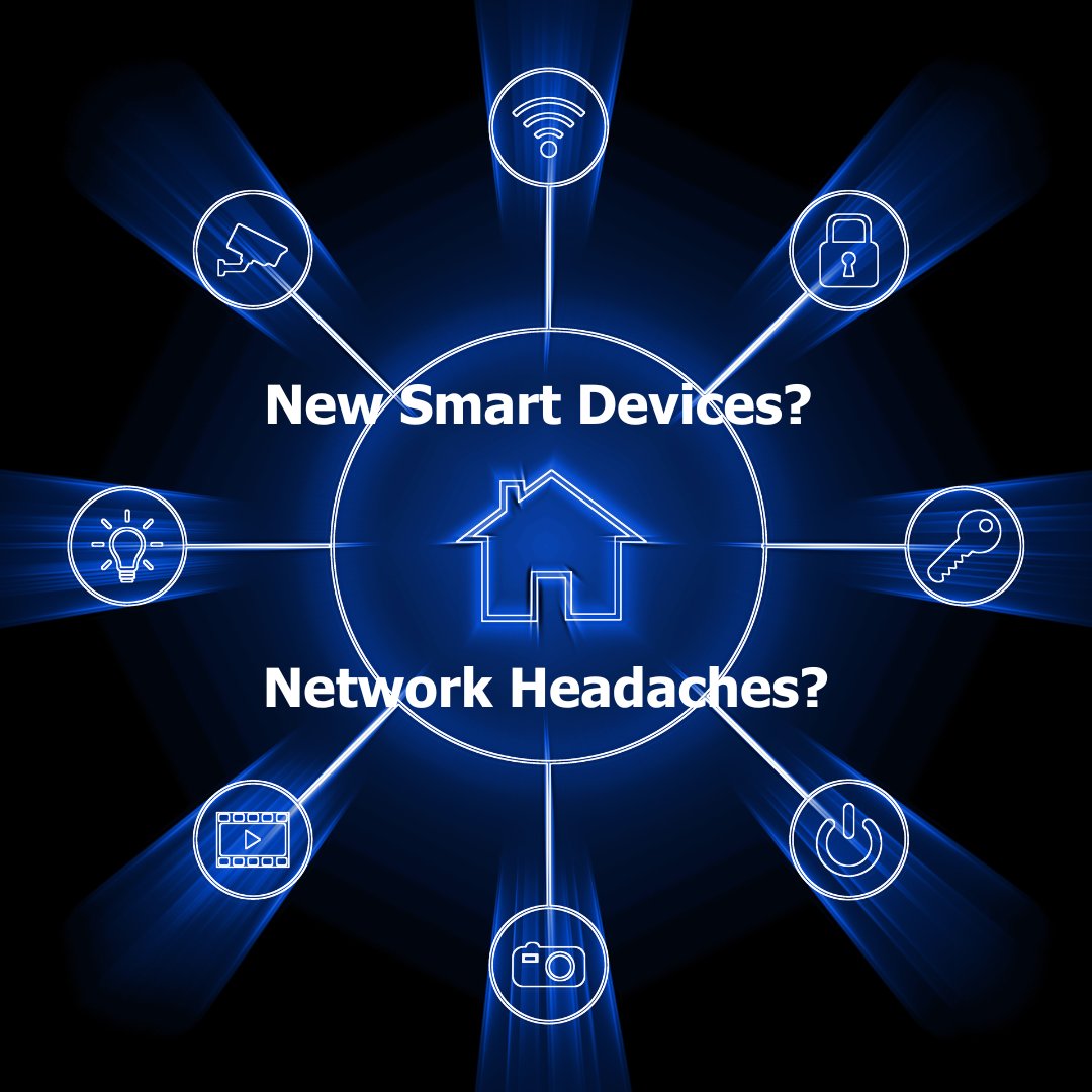 SaralaComputers's tweet image. More smart devices added to your network this Christmas? Confused?
Here at Sarala Computers, we install entire structured
networks for homes, making your &apos;tech life&apos; a doddle.

For further inquiries
Tel 01787 334040

#saralacomputers #IT #takingtheitoutofcomputers