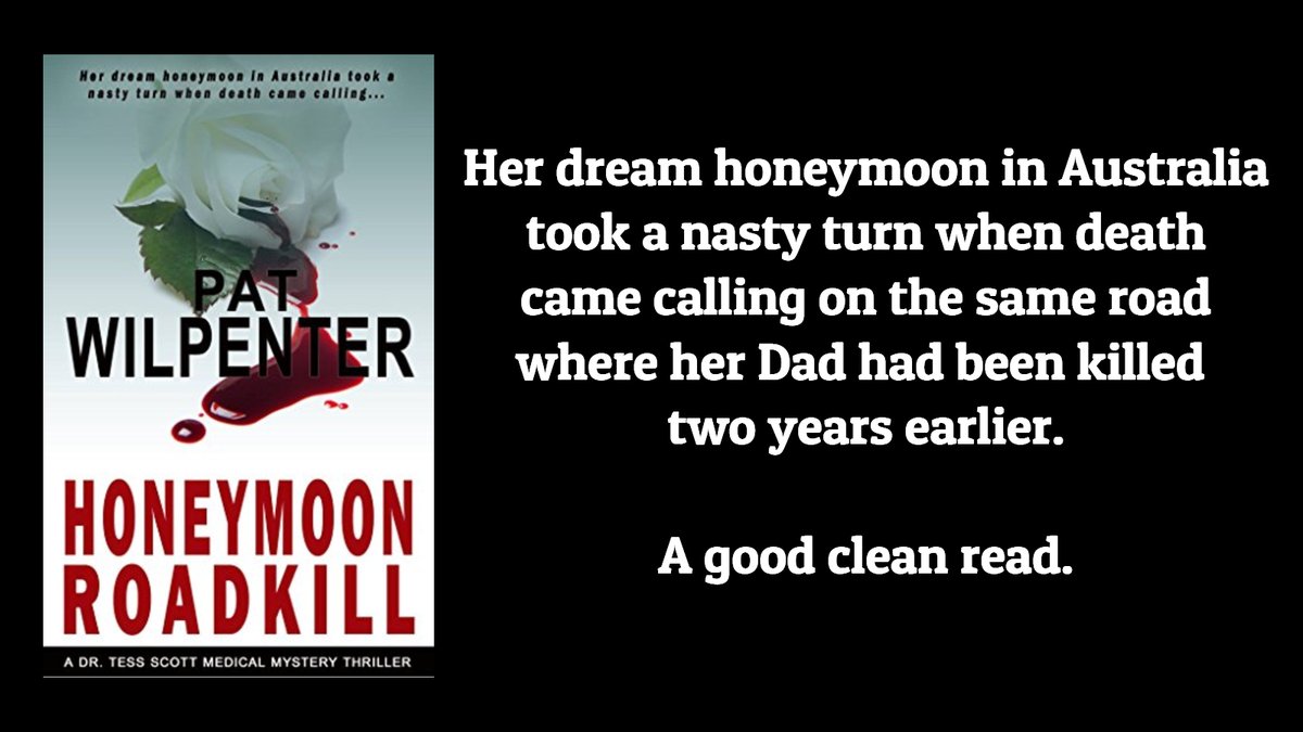 For fans of romantic suspense thrillers... 
patwilpenter.com/honeymoon-road…