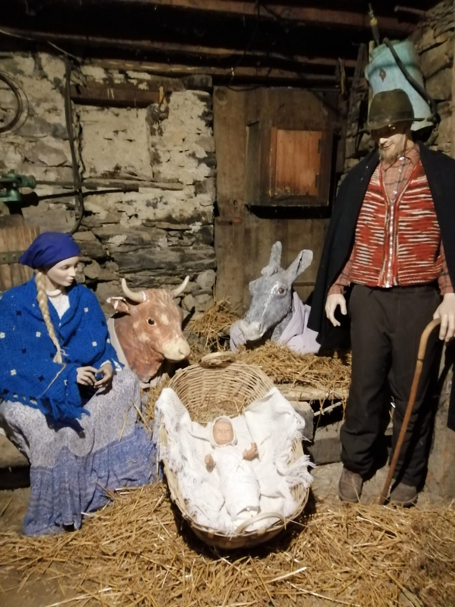 ParcoAlpiLiguri's tweet photo. 👉 Alcune delle tradizioni natalizie più sentite nel #parcoalpiliguri sono: l'adorazione dei pastori 🐑 la notte di Natale a #Mendatica, il #presepe a grandezza naturale a Montegrosso Pian Latte, il presepe vivente a Cosio d'Arroscia, il falò, in dialetto 𝘖𝘶𝘴𝘶̈, ad #Andagna. https://t.co/S0yuxq3Q4U