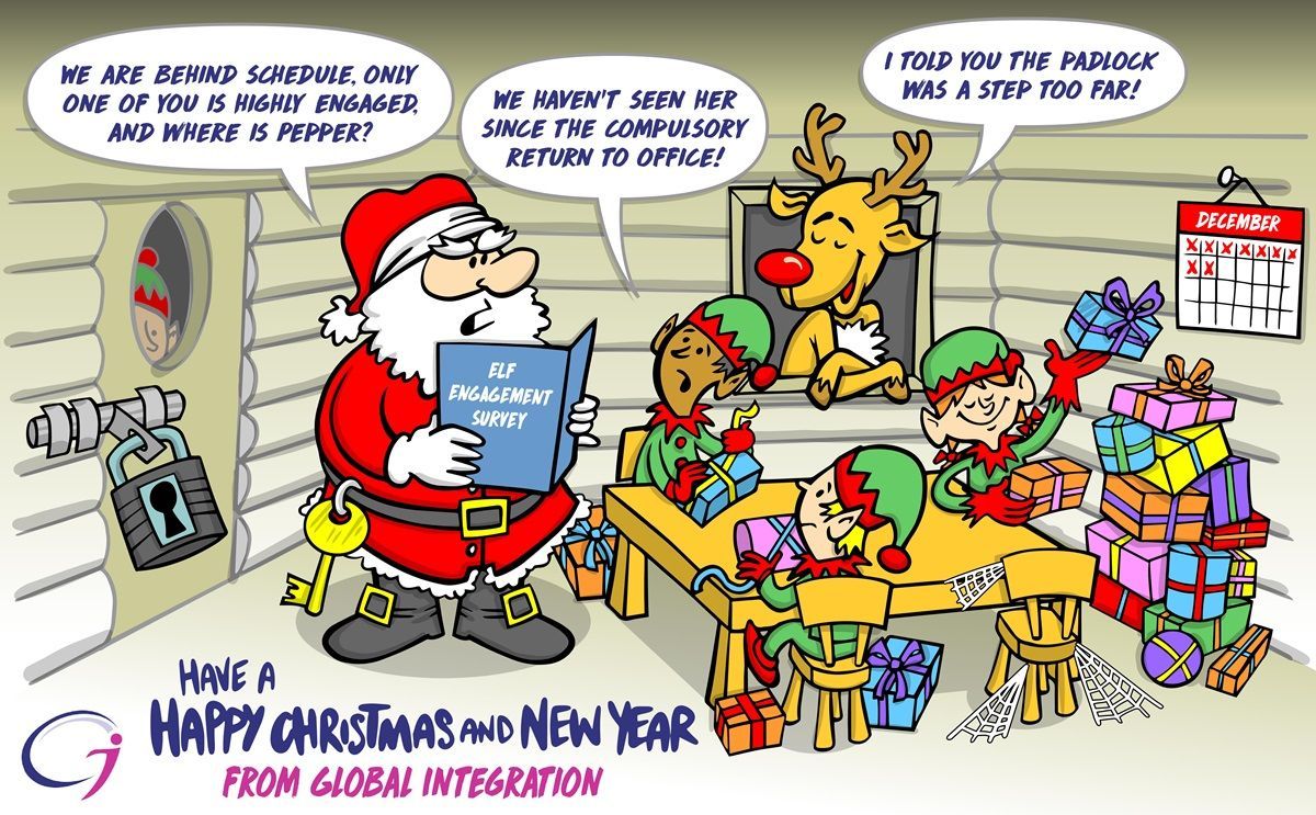 Happy Christmas 2023 from the team at Global Integration