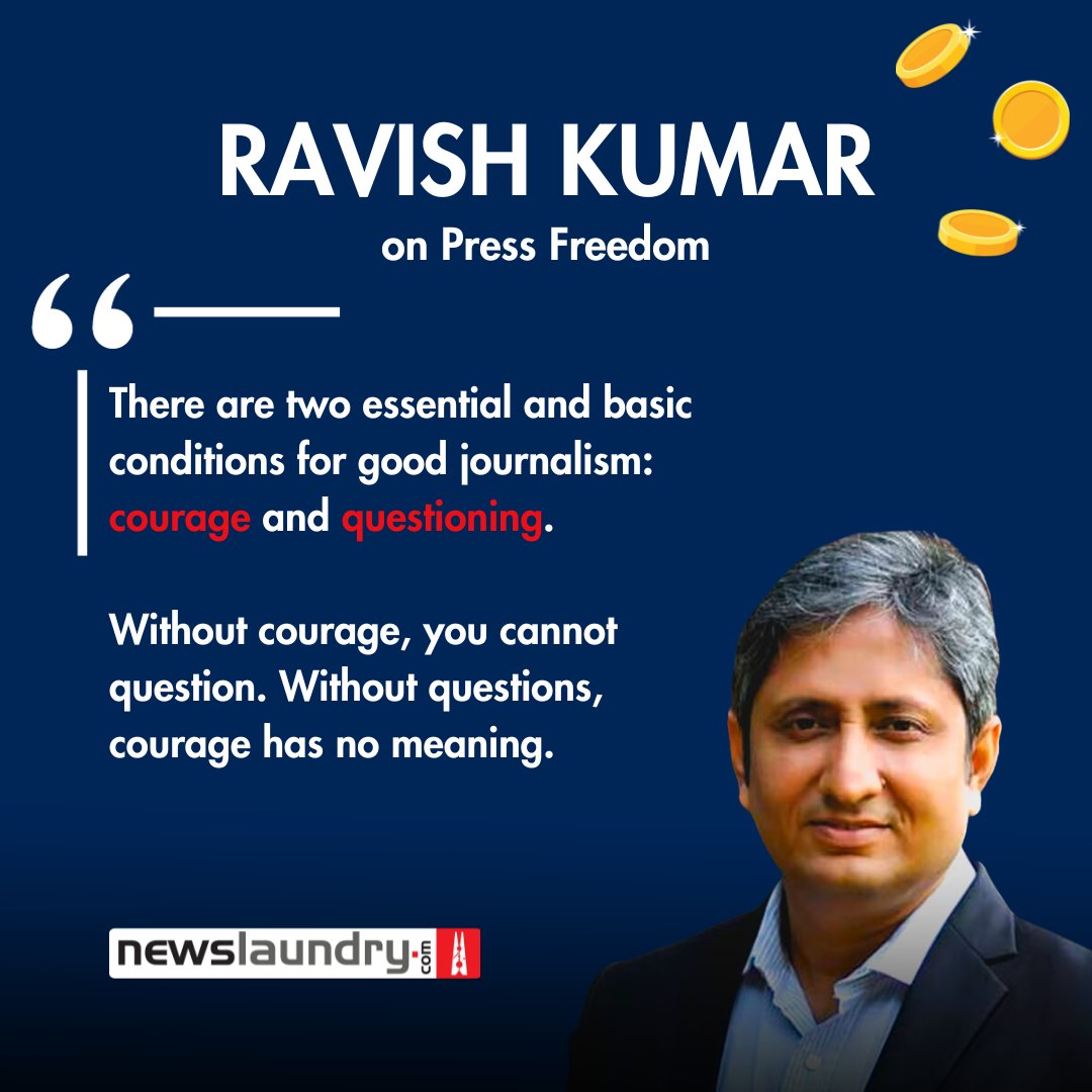 newslaundry's tweet photo. #NLRewind | Revisit @ravishndtv's words on press freedom.
https://t.co/VPFCQh4Wxr https://t.co/dLy38WW2Cj