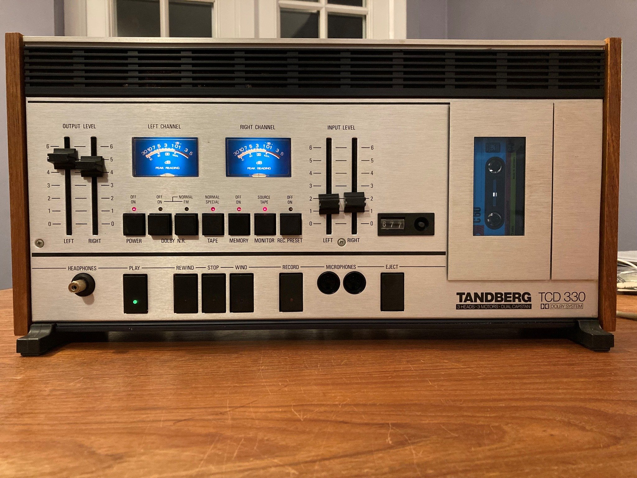 Made in the 70's on X: Tandberg TCD 330 (1976) 3-head compact