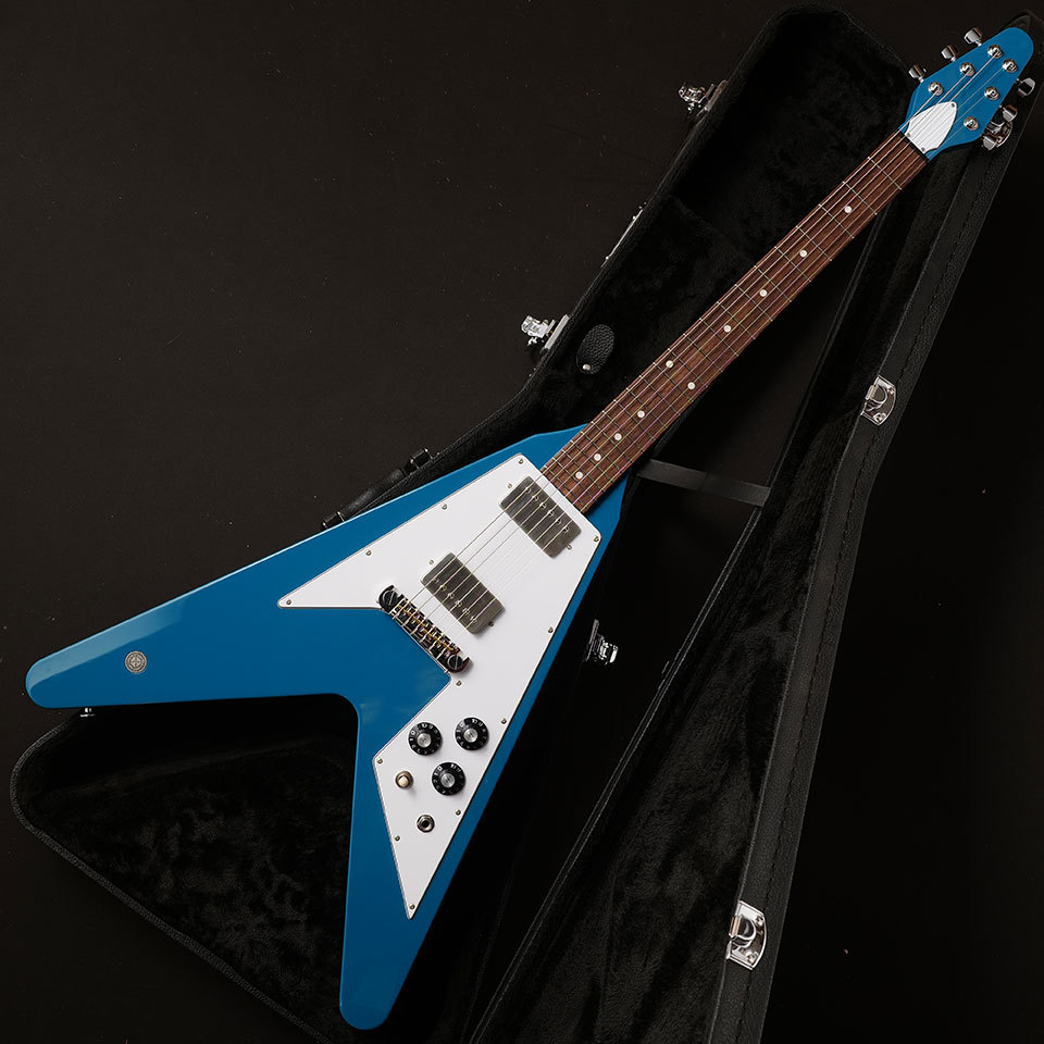 激レア！Kz Guitar WorksのフライングV! バハマブルーがいい味出してい