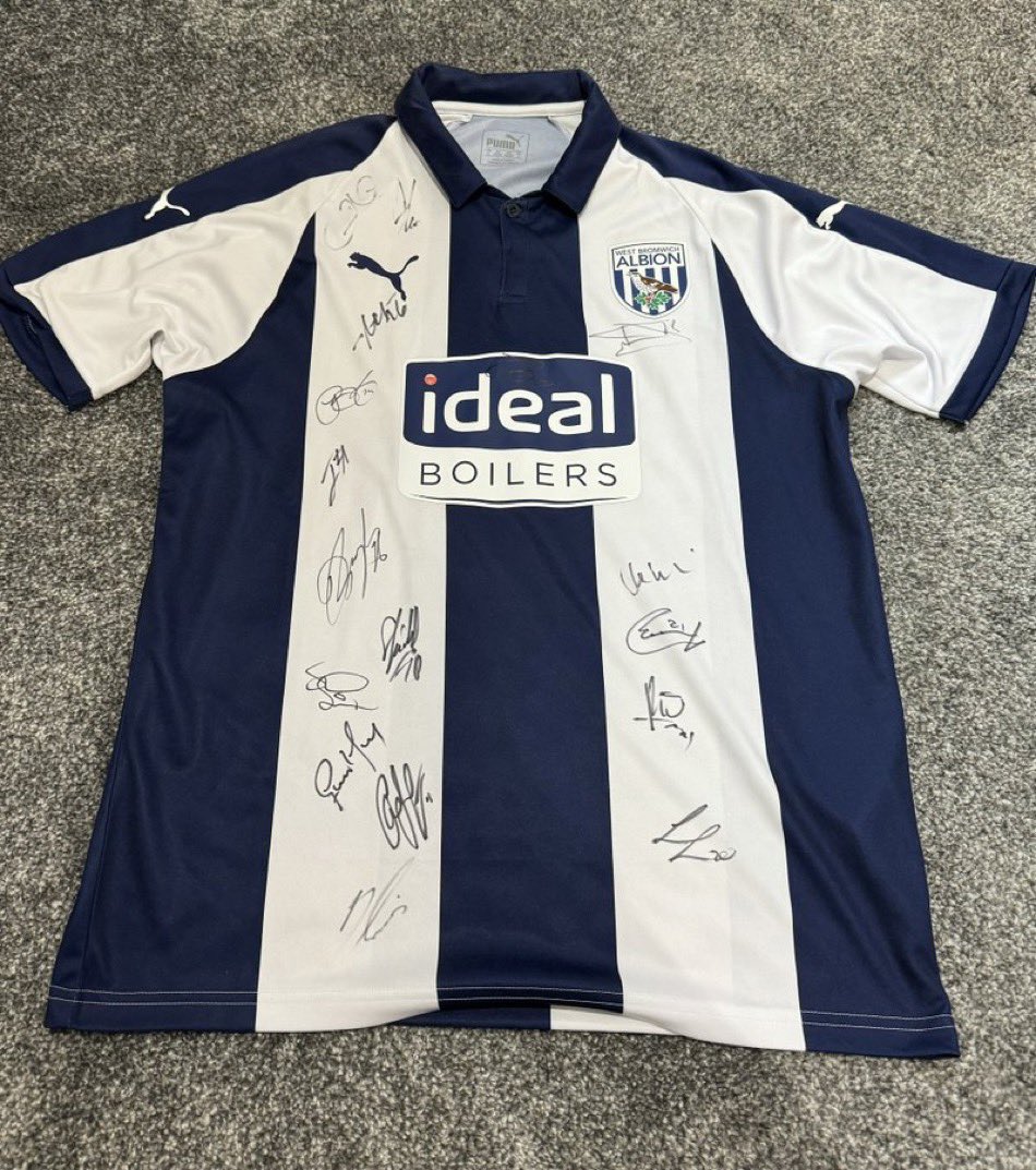 danielsjourney1's tweet photo. PIz RT

Im selling my squad signed @WBA shirt.
Im raising some pennies to do some #randomactofkindness to make someone smile, because an act of #kindness has the power to change someone's whole day

Piz make any Offers below or DM me
Starting at £25 
No negativity please ❤️❤️
#danielsjourney #MentalHealthAwareness
#PositiveVibes #selflove #kindnessismagic #Kindness #randomactsofkindness #westbromwichalbion