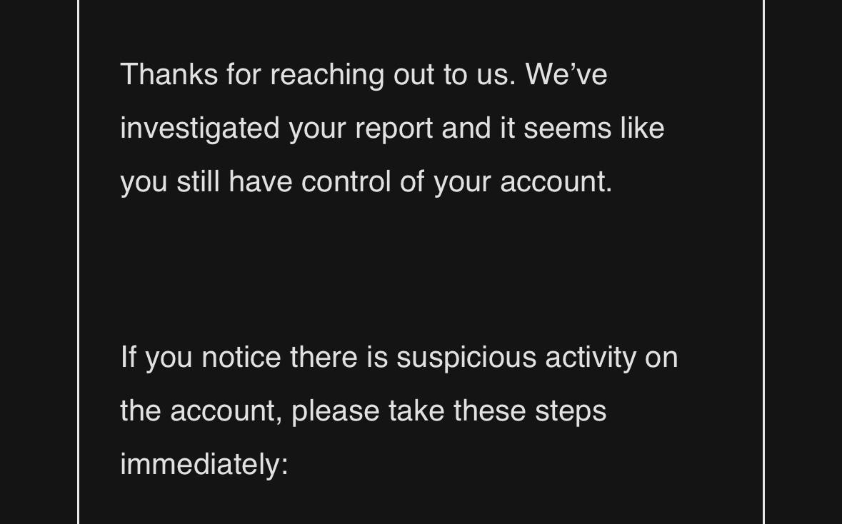 Everyone. Help share Retweet!!

Just talked with cevo 5 minutes ago. And hé is getting some Auto messages back here on X. He send 7 reports about his account being taken over.

Anyone know how to tag the X support team here 

Ticket mumbers below👇👇