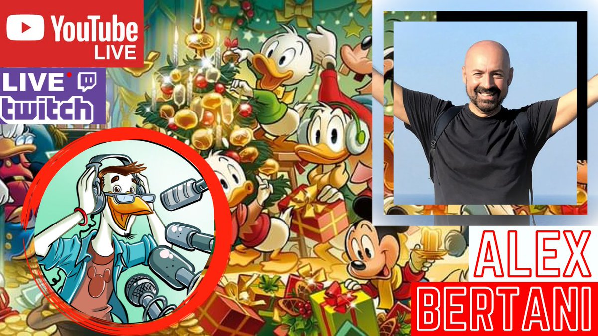 🔴 LIVE ORE 18:00

#TheFisbioShow #AlexBertani #TopolinoMagazine

Come da tradizione di fine anno, il direttore di Topolino Alex Bertani, sarà ospite al The Fisbio Show LIVE per una chiacchierata dedicata al 2023 del settimanale e non solo!

Link: youtube.com/live/zBo0el8em…