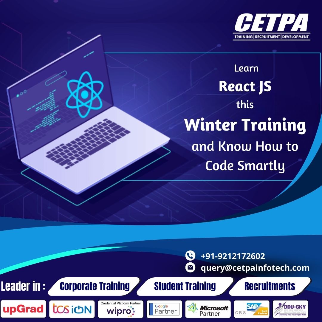 cetpainfo's tweet image. This Winter Training learn React JS, because plain JavaScript is so yesterday, and experience the power of technology.
👉Click Here: bit.ly/48bQ9y5
#cetpainfotech #reactjs #reactjsonlinetraining #reactjscourse #reactjstrainingcourse #course #onlinetraining #technology