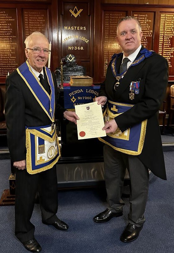 Andy Bailey PSGD & APGM Cheshire - Chapter PGStB tweet media