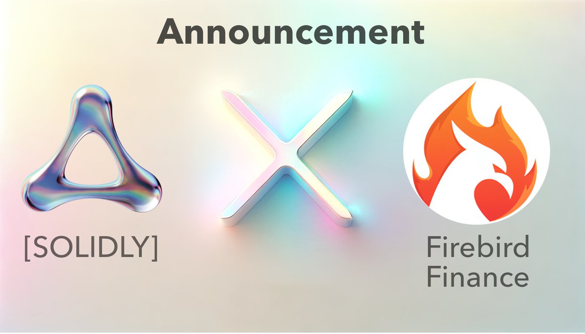 Solidly Labs (@solidlylabs) on Twitter photo The first DEX aggregator on Fantom has onboarded Solidly V3 at lightning speed β‘οΈ
Thank you dear frens <a href="/FinanceFirebird/">Firebird Finance</a> β€οΈ
#Firebird $SOLID #Solidly The first DEX aggregator on Fantom has onboarded Solidly V3 at lightning speed β‘οΈ
Thank you dear frens <a href="/FinanceFirebird/">Firebird Finance</a> β€οΈ
#Firebird $SOLID #Solidly