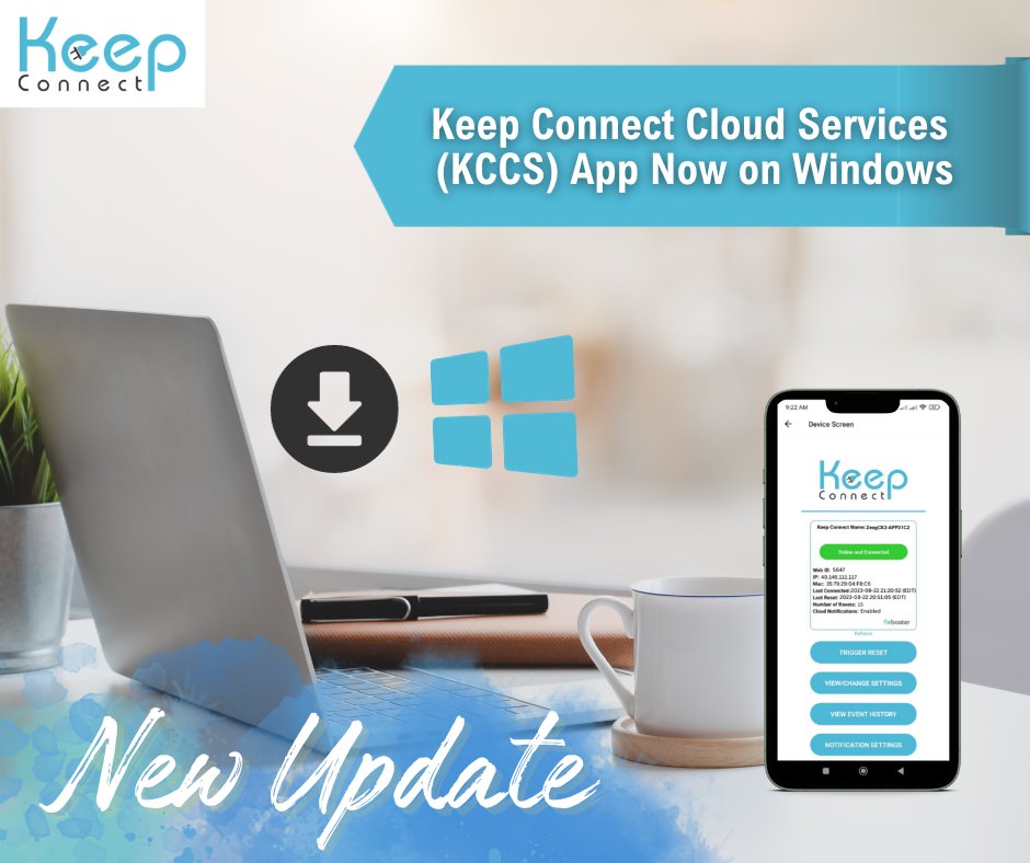 KeepConnectLLC's tweet photo. Keep Connect Cloud Services (KCCS) App is now available on Windows. You can now monitor and troubleshoot network issues right on your PC!

Head into our blog post to learn how to install the app:

https://t.co/gP7khnluEW https://t.co/qxjBbU9uei