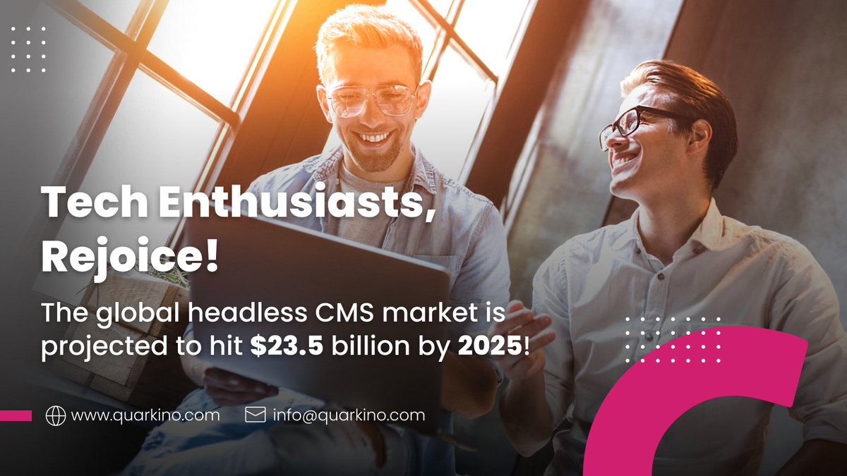 Quarkinocom's tweet photo. Numbers that speak volumes! 📈🔥
The headless CMS market is racing ahead, and Quarkino is your key to staying at the forefront.
Join us today!

https://t.co/aPTXuAicqC
‌
#headlesscms #digitaltransformation #headless_cms #low_code #software_development #headless_cms_market https://t.co/S2rFddMeh5