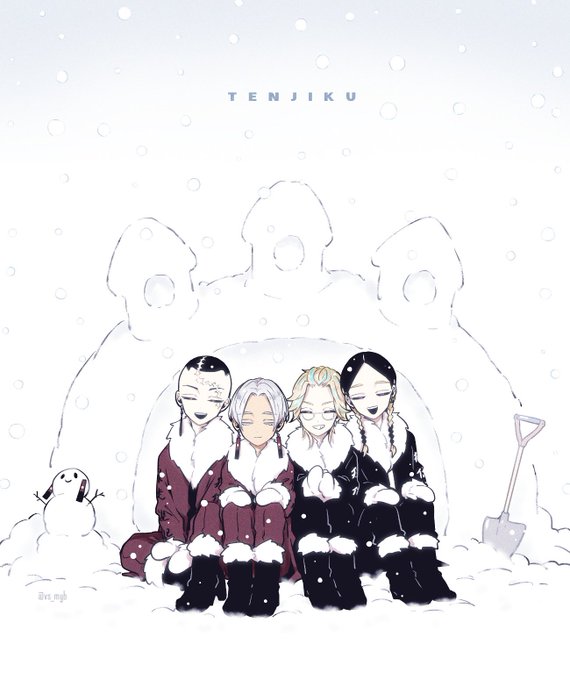 「複数の女性 雪だるま」のTwitter画像/イラスト(新着)