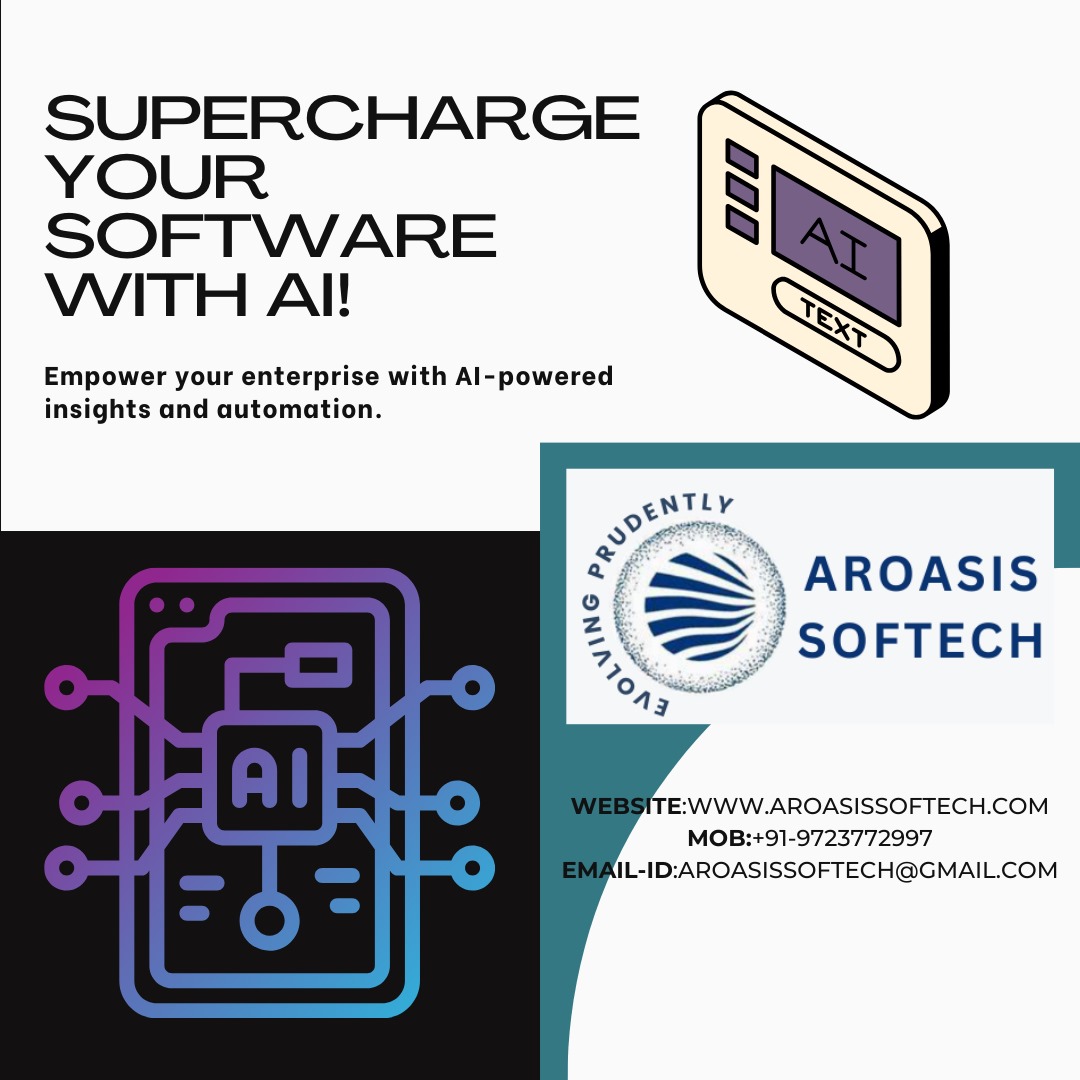 AroasisSoftech's tweet photo. #TechInnovation #DigitalTransformation #InnovationNation  #futuretechnology #AIRevolution #TechTrends #DigitalFuture #SmartTech #AIForBusiness
#TechSolutions #DigitalEra #InnovateTogether #EmergingTech #AIApplications
#TechCommunity #Connectivity #DisruptiveTech #AIAdvancements https://t.co/tR8GvQNFc3