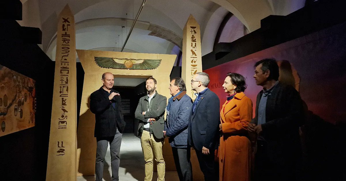pasoazullorca's tweet photo. ⚱️⚰️ La exposición ‘Tesoros de Egipto’ llega al MASS con las recreaciones de las piezas arqueológicas más importantes de la civilización egipcia, de la mano de la Fundación Paso Azul, Ayuntamiento de Lorca y Gobierno de la Región de Murcia, a través del ITREM.

🗓 Enero - Junio https://t.co/xXxqojkT4B