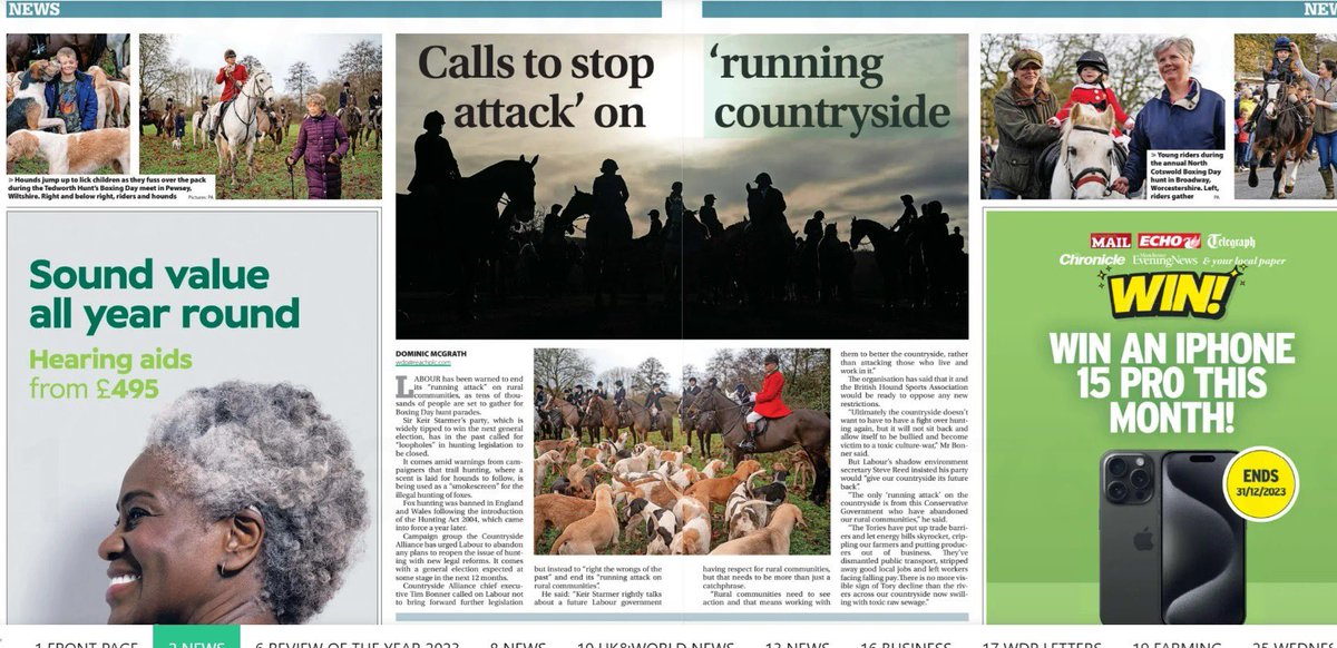 Countryside Alliance tweet media