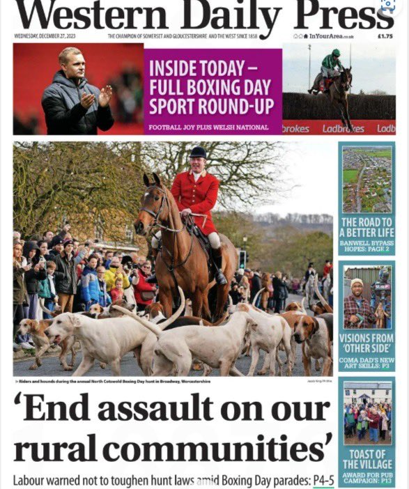 Countryside Alliance tweet media