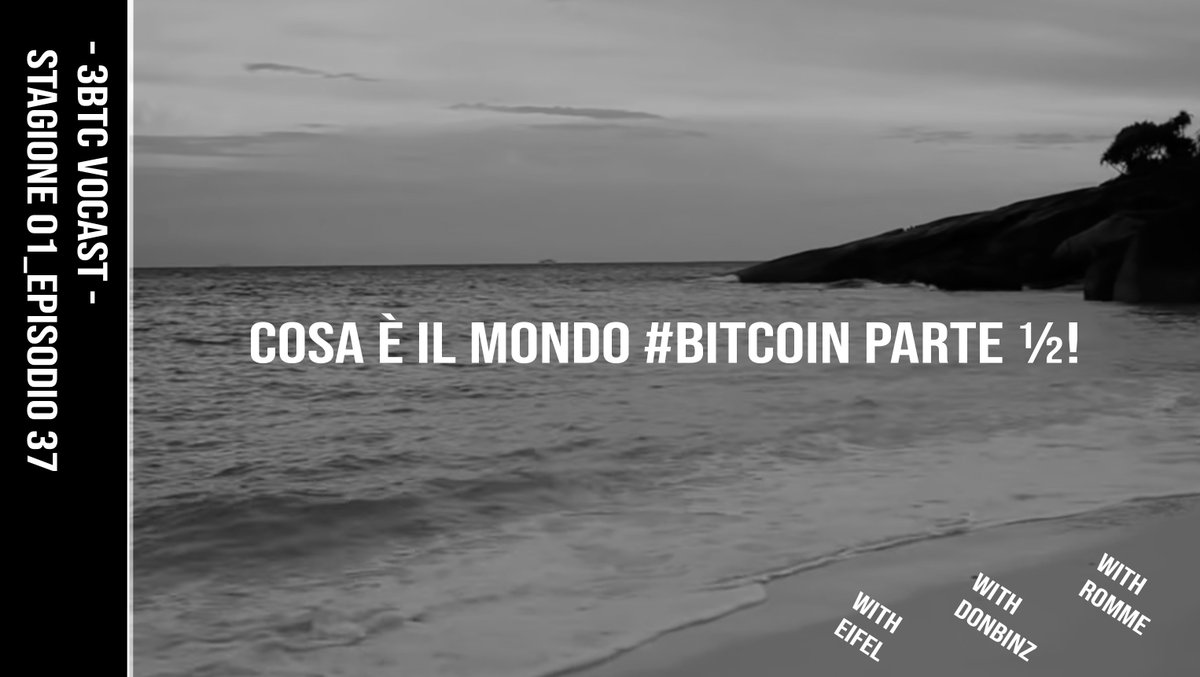 E37 - #vocast dopo tanti mesi ci rivediamo per rispondere a una serie di domande su #Bitcoin  parleremo di tutto  con <a href="/donbinz3btc/">Don B.</a>  e <a href="/romme3btc/">romme</a>  ci faremo un sacco di risate in queste 2 puntate di fine anno  questa e quella del 31 che chiuderà l’anno!
open.spotify.com/episode/3ra71u…