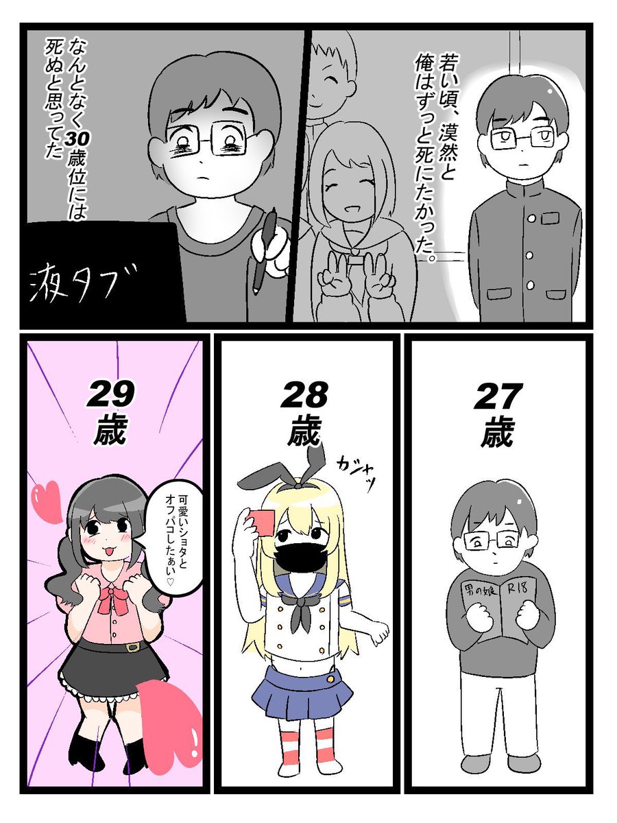 男「なんとなく30歳位には◯ぬと思ってた」 