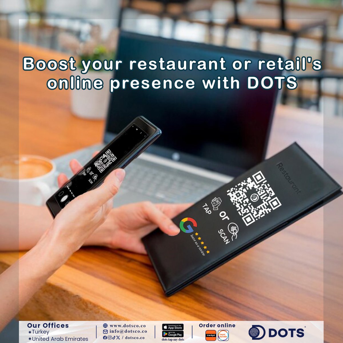 Dotsco_'s tweet photo. Boost your business presence, rank higher on Google, and gather client reviews effortlessly with DOTS Solutions — the key to unlocking your business's full potential. 🚀
#DigitalTransformation #BusinessGrowth #DOTSSolutions #GooglePlay
DOTS - Networking Reinvented! https://t.co/oWSqjqmjaJ