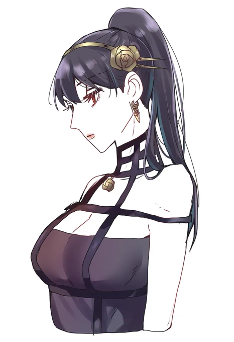 おでけけゲーム、ポニテで姫の格好ができるんですよ。 それが好き。