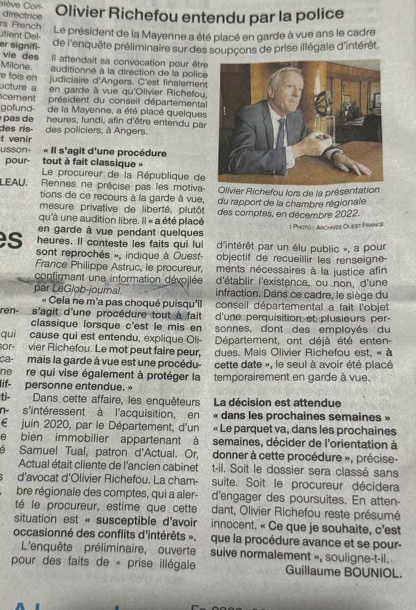 Joyeux Noël <a href="/olivierrichefou/">Olivier Richefou</a> ! Et bonne année ……
#Laval #Mayenne #Politique