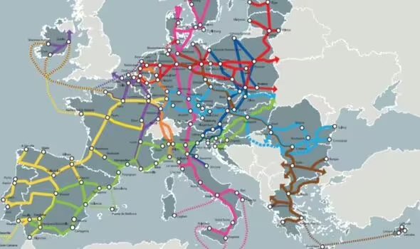 pinguforest's tweet photo. EU terrified of our £40bn high speed line from the outskirts of London to the outskirts of Birmingham. Connecting literally no one and shaving minutes from journey times. https://t.co/1U1Mz50Zb8