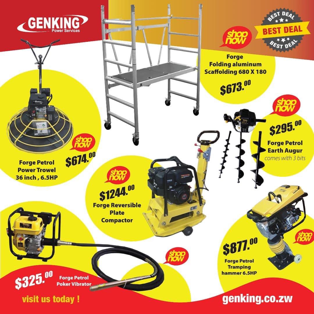 🔨 Introducing GENKING's Premium Forge Construction Equipment! 🔨 Are you in need of high-quality and reliable construction equipment to get the job done right the first time? Look no further! GENKING is proud to present our top-of-the-line Forge Series, designed to meet all of…