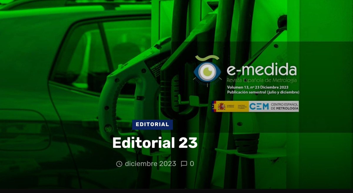 Centro Español de Metrología tweet media