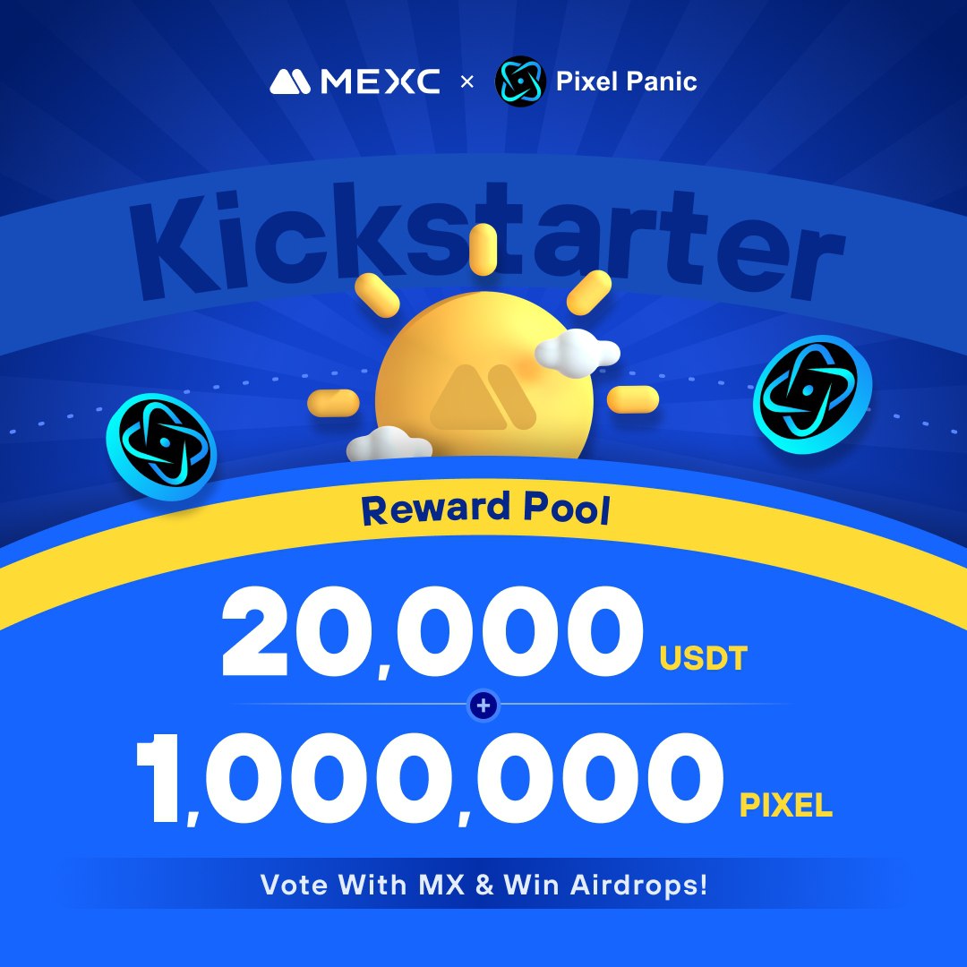 MEXC_DE's tweet photo. #PixelPanic , ein innovatives Projekt, das das Spielerlebnis neu definiert, kommt zum #MEXCKickstarter ๐
๐ณStimme mit $MX ab, um $PIXEL und $USDT als #Airdrop zu erhalten
๐ $PIXEL /USDT-Handel: 28.12.2023, 13:30 Uhr
Details: https://t.co/h3lY2WRQpv https://t.co/xsvryBHt5N